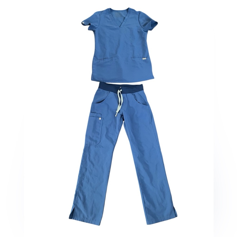 FIGS Blue Scrub Set Size XXS